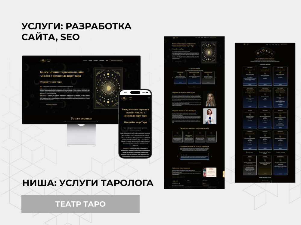 Услуги таролога “Театр Таро”